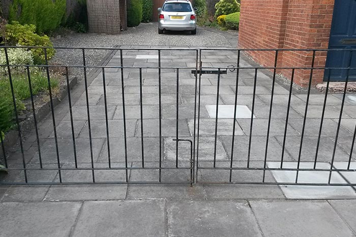 Steel Driveway Gate